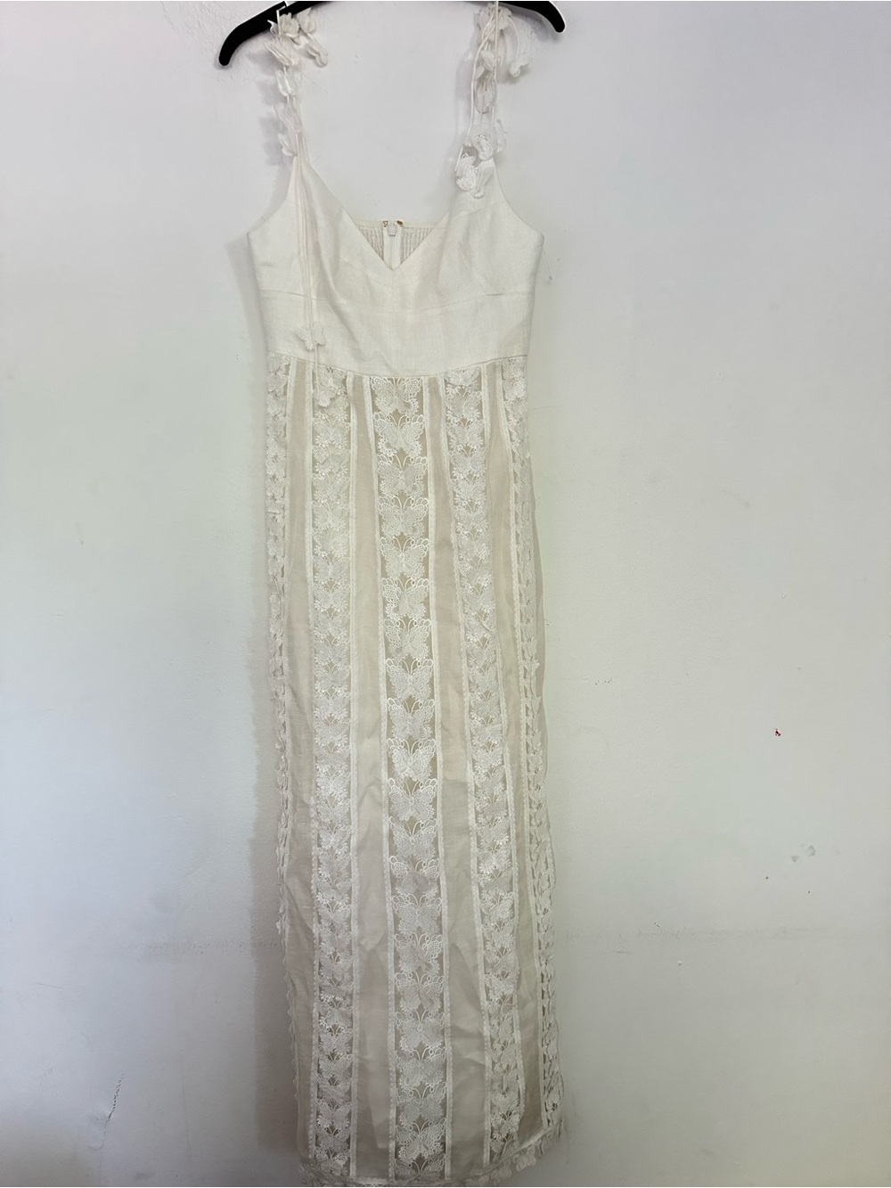 Zimmermann Butterfly Linen & Silk Embroidered Maxi Dress - Picture 2 of 8
